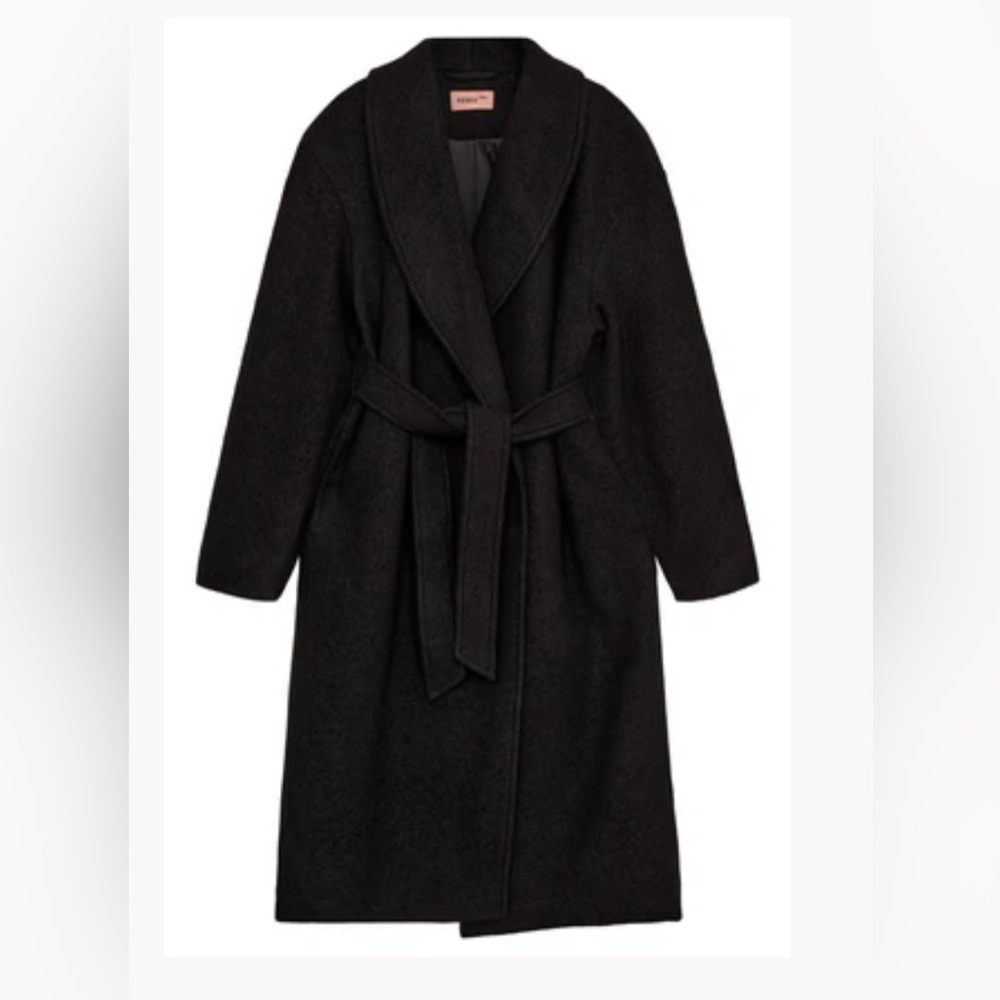 Designers Remix girls G Agnes Black Belted Coat